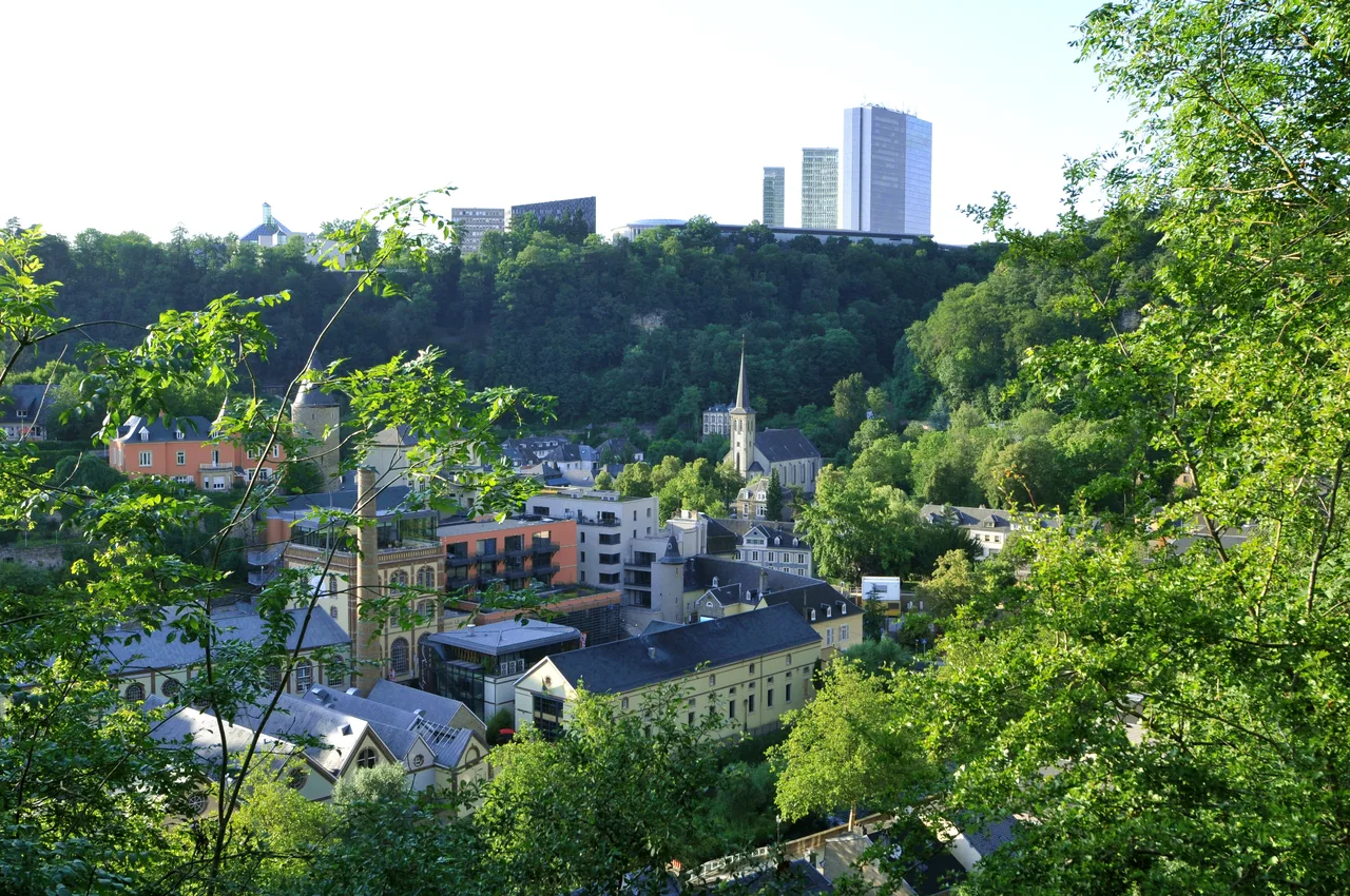 Vue de Clausen en 2012